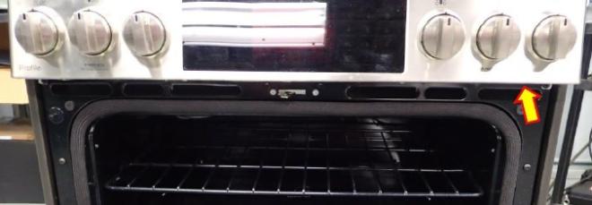 30-inch GE range serial location