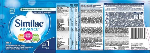 Abbott Similac Advance Step 1 – 658 grams
