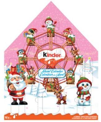 Kinder Advent Calendar UPC 01557- 182g