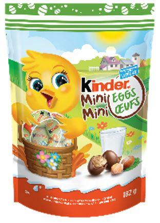 Kinder Mini Eggs UPC 025760 - 182g