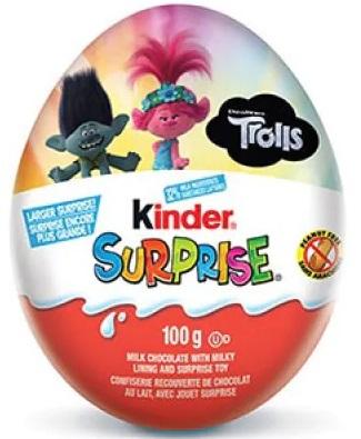 Kinder Surprise Dreamworks Trolls - 100g
