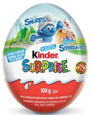 Kinder Surprise The Smurfs - 100g