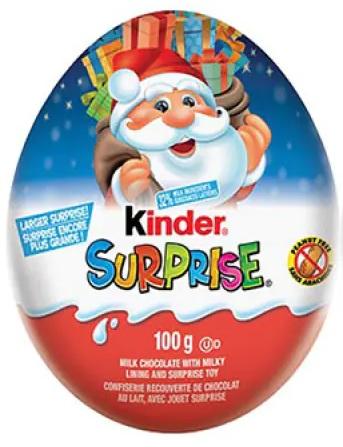 Kinder Surprise UPC 025786 - 100g