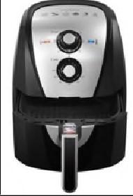 Recalled Insignia – 10 qt. Analog Air Fryer -Black  NS-AF50MBK9-C