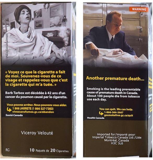 Cigarette carton package