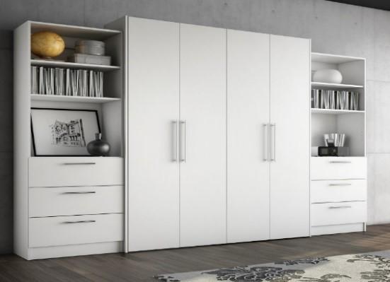 Low Profile Murphy wall bed - Vertical position Model 214&215