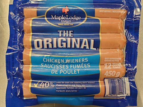 Maple Lodge Farms Original Chicken Wieners