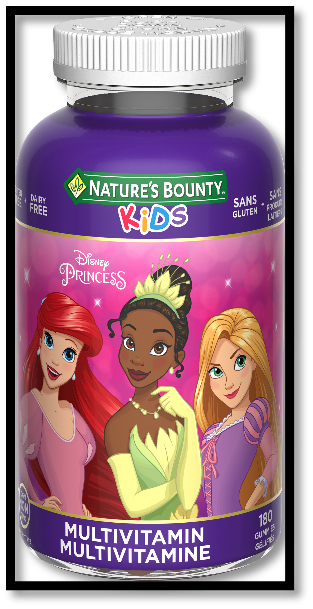 Nature’s Bounty Kids Disney Princess
