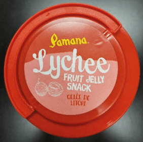 Pamana - Lychee Fruit Jelly Snack - 1 kg - Top
