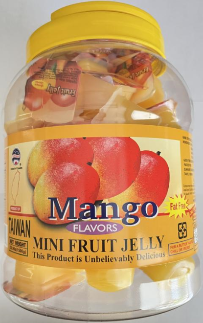 Sunwave - Mango Flavor Mini Fruit Jelly - 1500 g - Front