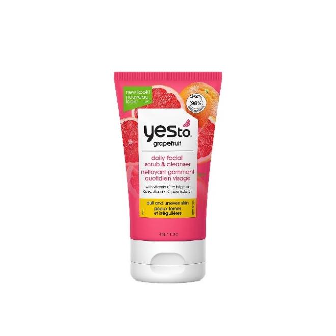 Yes to grapefruit – daily facial scrub & cleanser