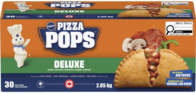 Pillsbury - Pizza Pops Deluxe - 30 count - Front