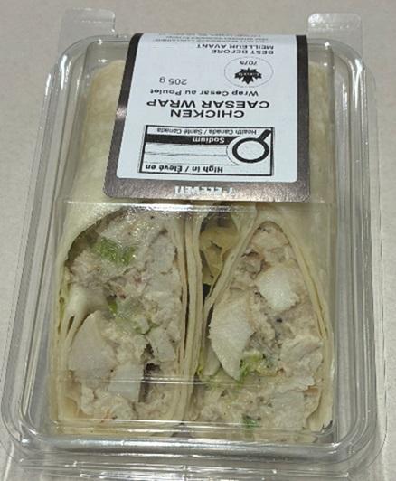 7-Eleven - Chicken Caesar Wrap - 205 g - Product (black border)