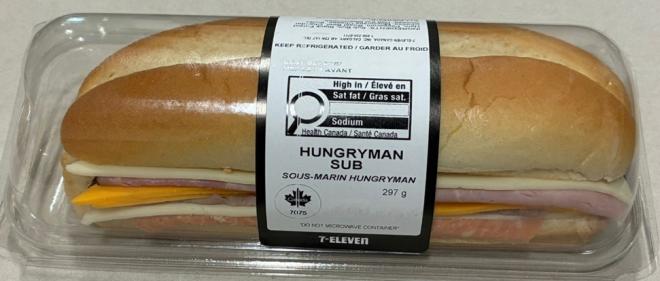 7-Eleven - Hungryman Sub - 297 g - Product