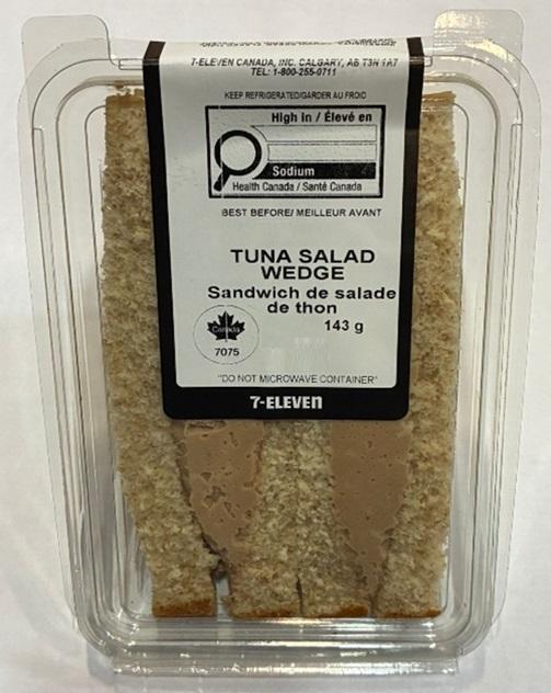 7-Eleven - Tuna Salad Wedge - 143 g - Product (black border)