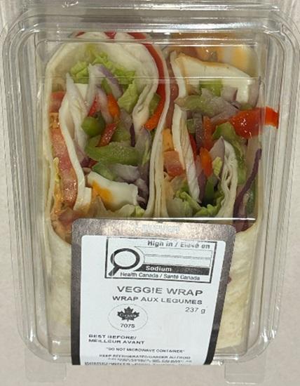 7-Eleven - Veggie Wrap - 237 g - Product