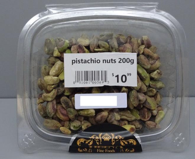 Heeva Fine Foods - pistachio nuts - 200 g - top