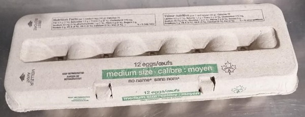 No name – Medium size eggs – 12 eggs