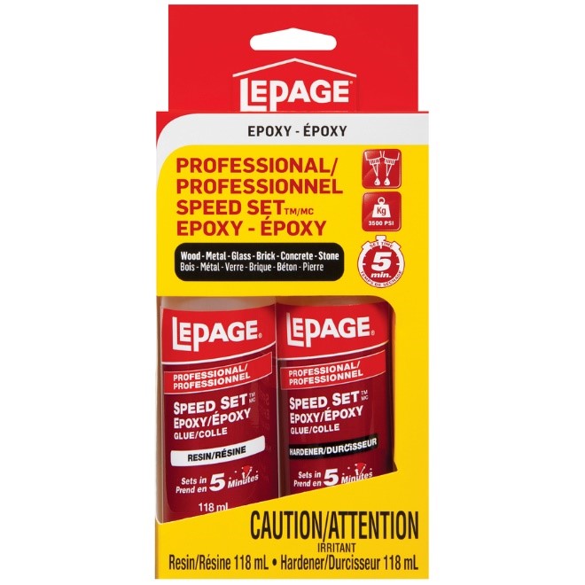 LePage® Speed Set™ Professional Epoxy (118 mL)