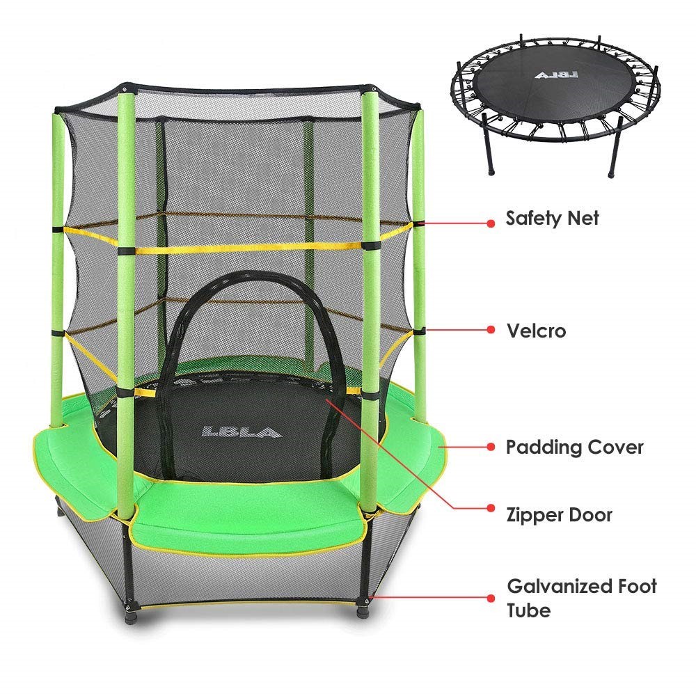 55" Kids Trampoline 