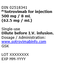 Appendix B - Canadian Reference Vial Label text