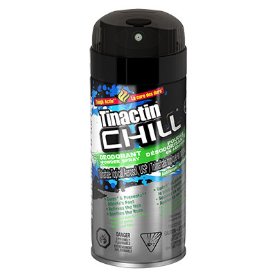Tinactin Chill Deodorant Powder Spray